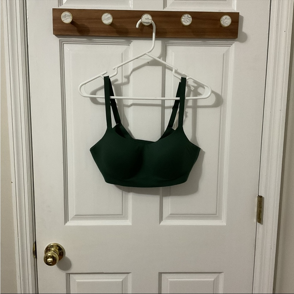 Aerie Deep Green Smoothez Bra NWT Size Large